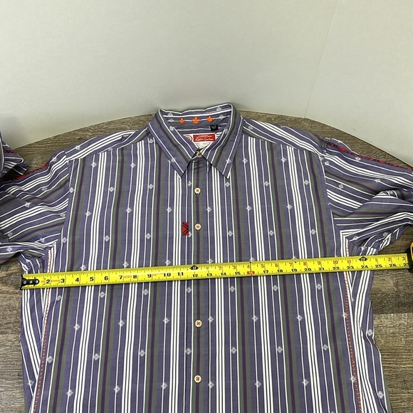 The Freshly Laundered Shirt by Robert Graham Long Sleeve Button Down Shirt XL - Picture 2 of 11